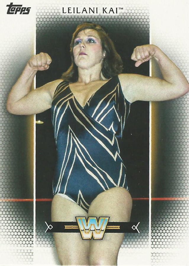 WWE Topps Women Division 2017 Leilani Kai R48 trading card PW Catalog
