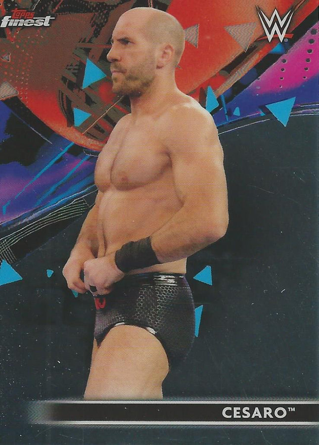WWE Topps Finest 2021 Cesaro #48