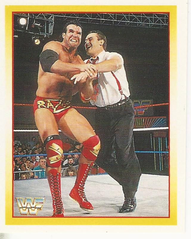 WWF Merlin Stickers 1995 Razor Ramon #48