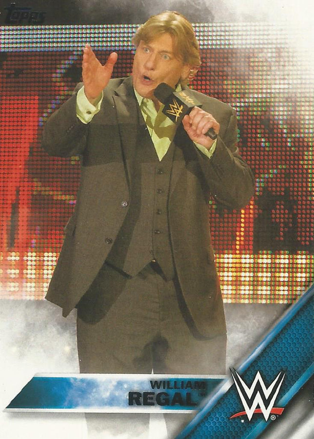 WWE Topps 2016 William Regal #48