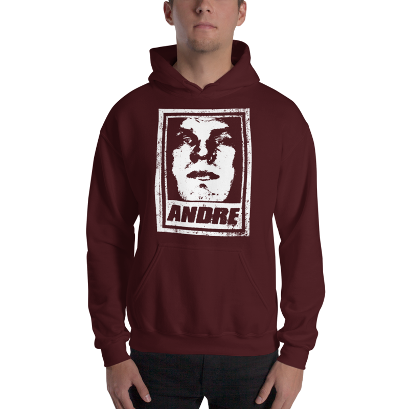 Andre the Giant "Street Art" Pullover Hoodie Sweatshirt