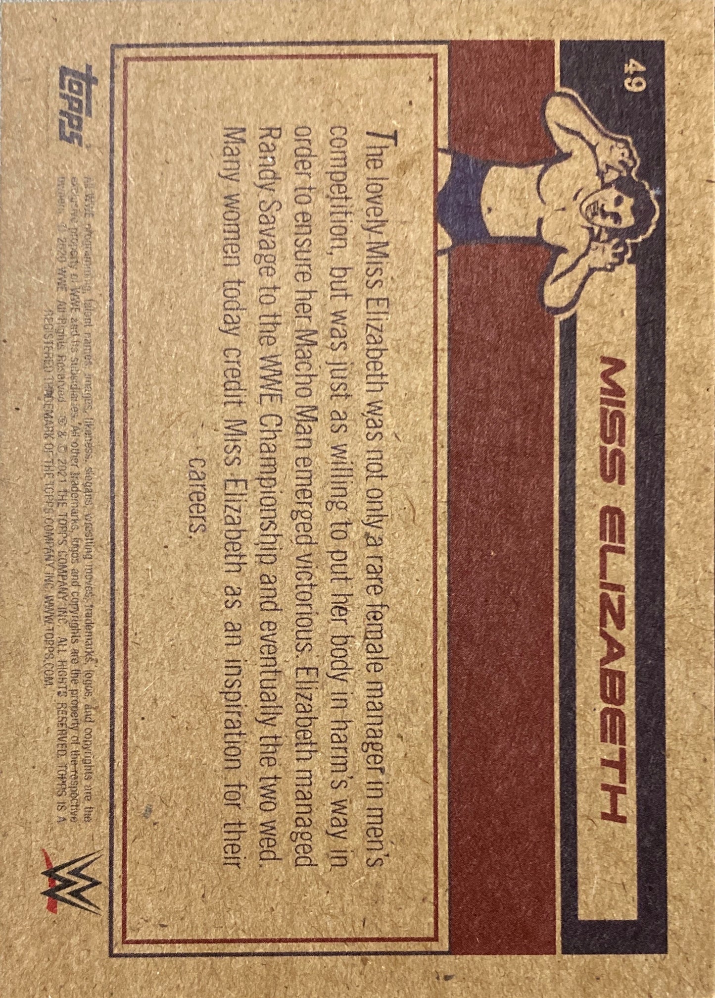 Miss Elizabeth Trading Card PWcatalog