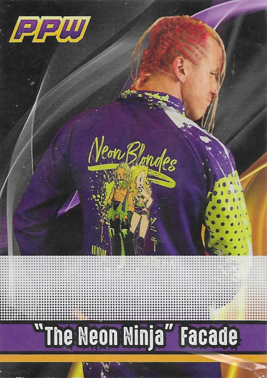 “The Neon Ninja” Facade trading card PW Catalog