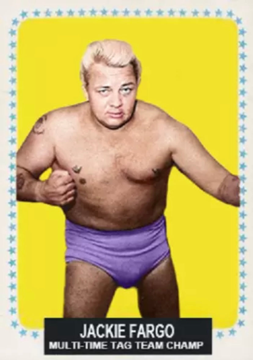Jackie Fargo trading card PW Catalog