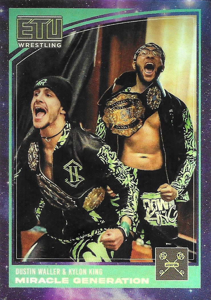 Dustin Waller & Kylon King – Miracle Generation trading card PW Catalog