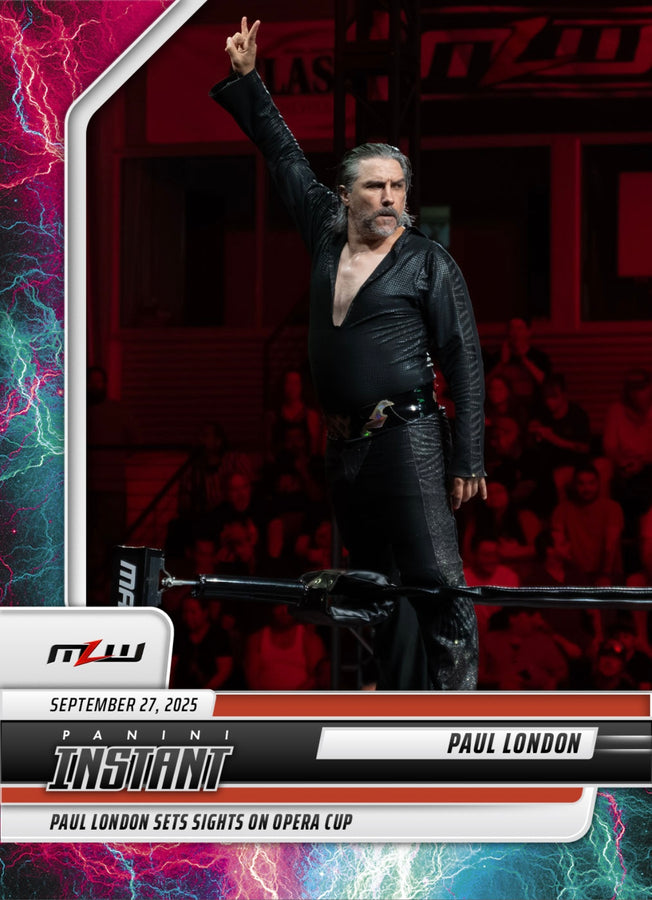 Paul London – Paul London Sets Sights on Opera CUP