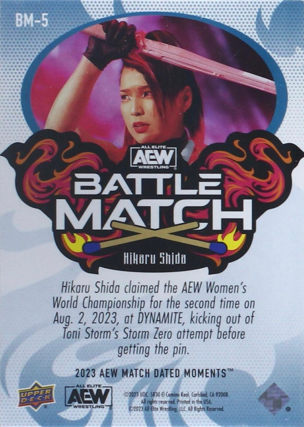AEW Battle Match – Hikaru Shida