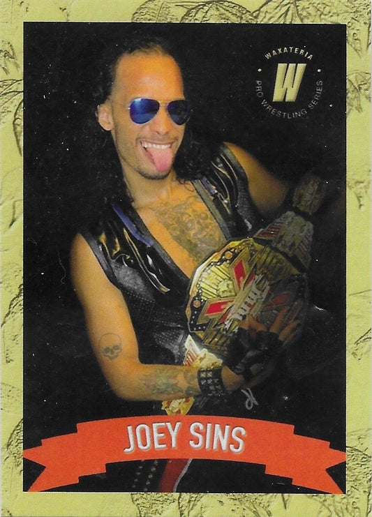 Joey Sins trading card PW Catalog