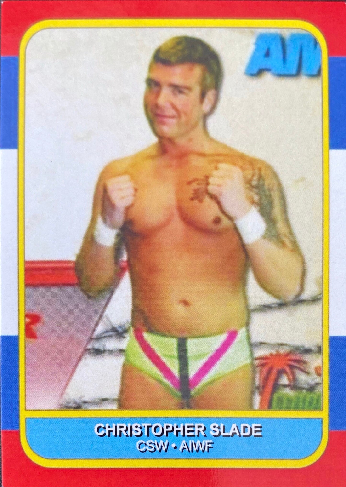 Christopher Slade trading card PW Catalog