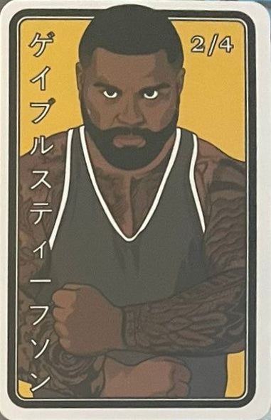 Gable Steveson trading card PW Catalog