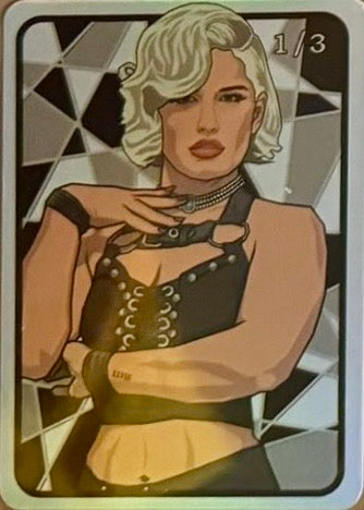 Toni Storm trading card PW Catalog