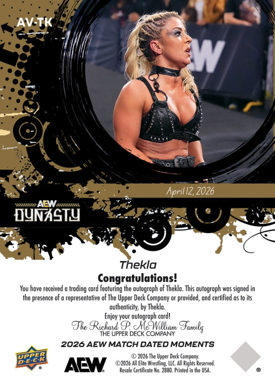 Thekla – Thekla Survives Jamie Hayter to Defend the AEW Women’s World Championship