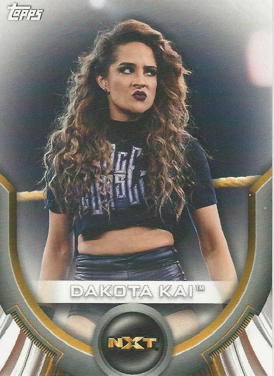 WWE Topps Women Division 2020 Dakota Kai RC-16 trading card PW Catalog