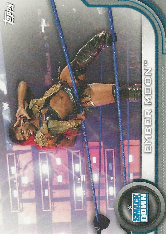 WWE Topps Women Division 2020 Ember Moon RC-18 trading card PW Catalog
