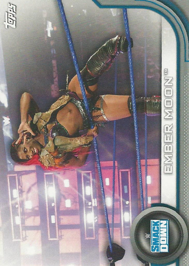 WWE Topps Women Division 2020 Ember Moon RC-18 trading card PW Catalog