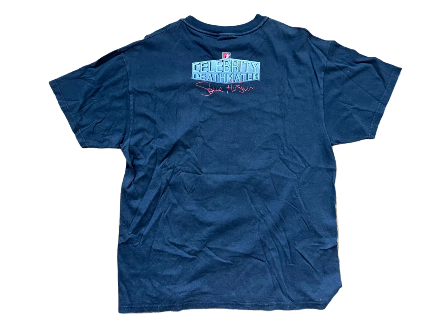 Steve Austin Celebrity Death Match 1998 T-shirt Pwcatalog