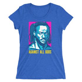 Kofi Kingston "Against All Odds" Women's Tri-Blend T-Shirt T-Shirt PW Catalog