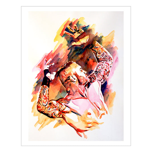 Randy Orton 11 x 14 Rob Schamberger Art Print Wall art PW Catalog