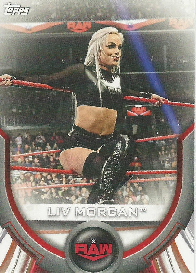 WWE Topps Women Division 2020 Liv Morgan RC-28 trading card PW Catalog