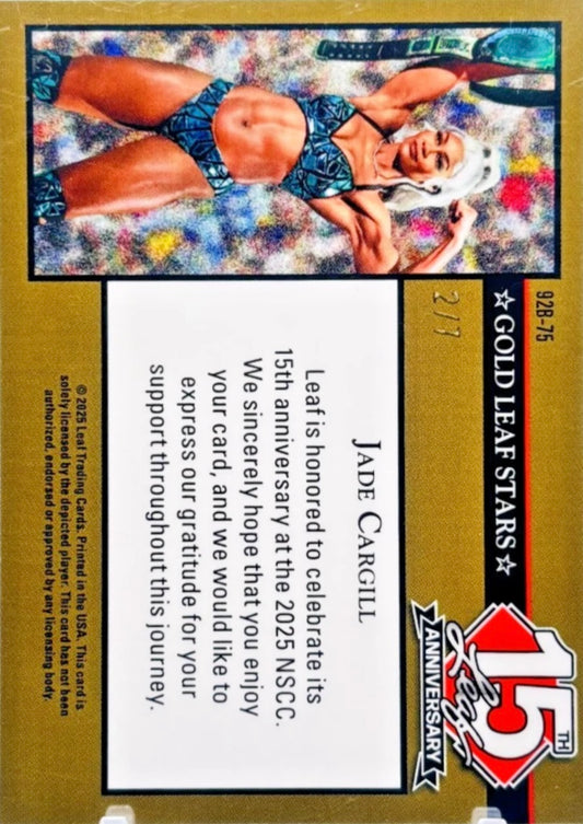 Jade Cargill trading card PW Catalog