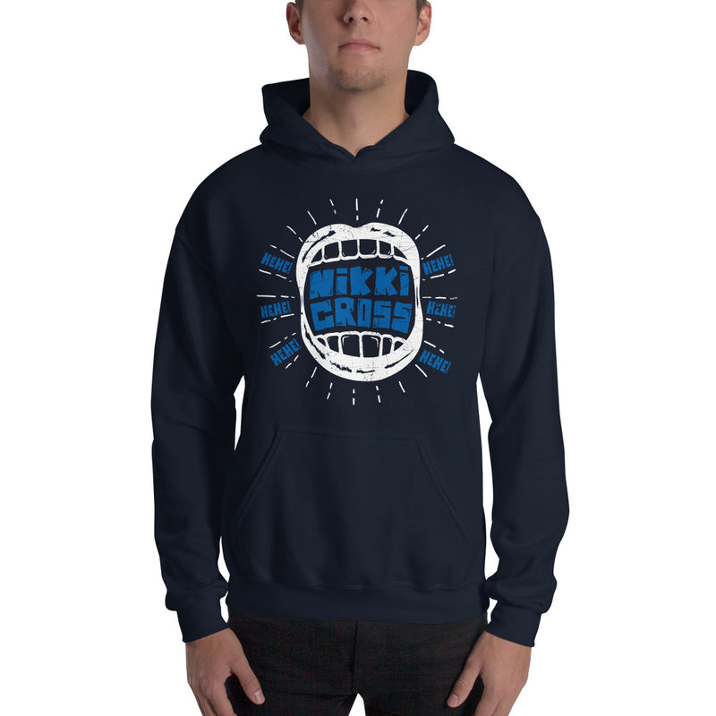 Nikki Cross "Hehe" Pullover Hoodie Sweatshirt