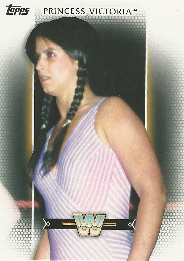 WWE Topps Women Division 2017 Princess Victoria R49