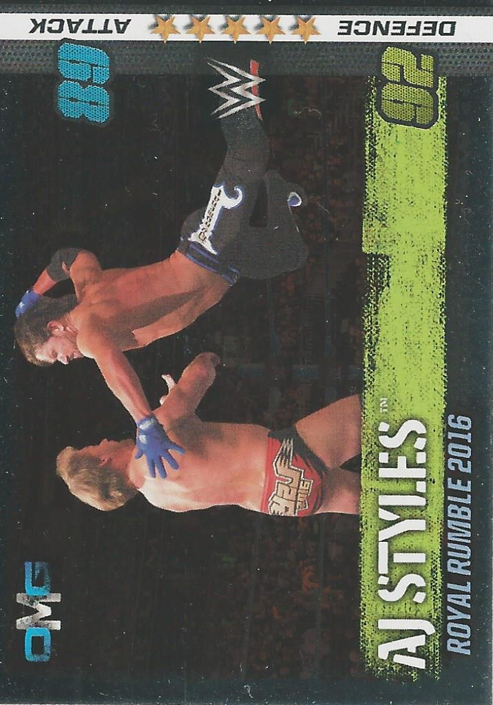 WWE Topps Slam Attax 10th Edition 2017 OMG AJ Styles #49