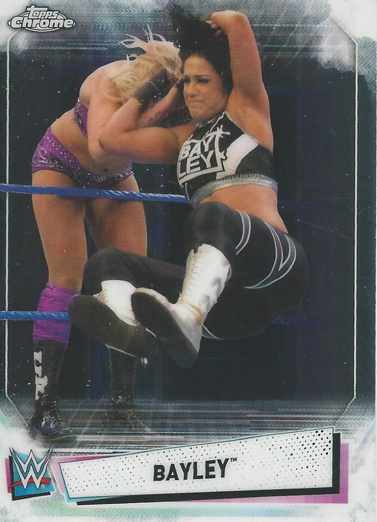 WWE Topps Chrome 2021 Bayley #49