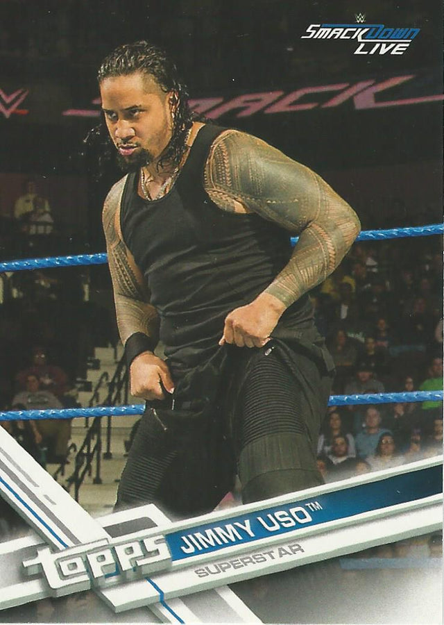 WWE Topps Then Now Forever 2017 Jimmy Uso #149