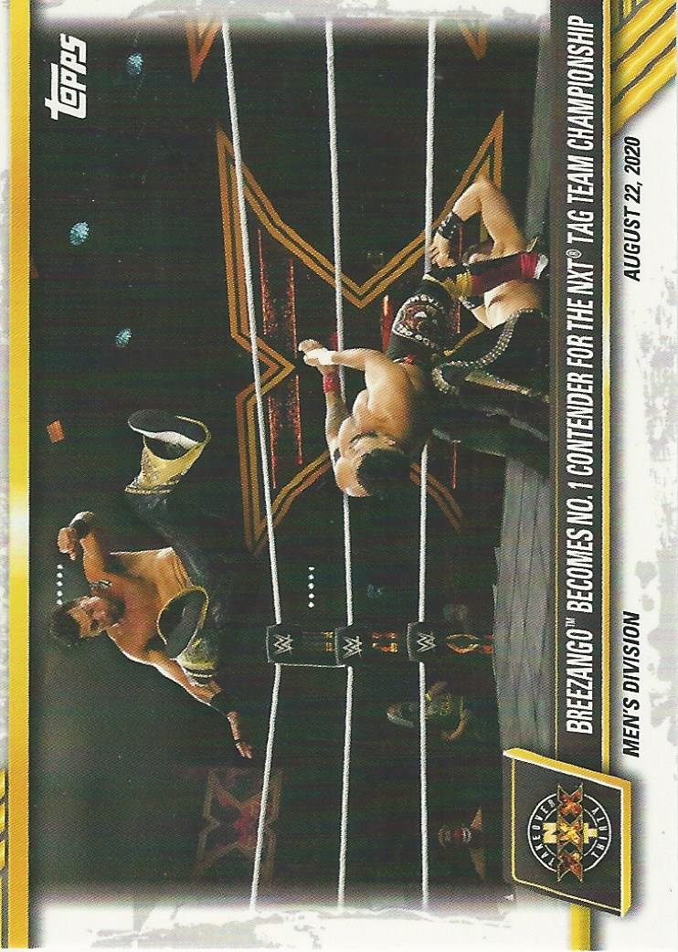 WWE Topps NXT 2021 Fandango #59
