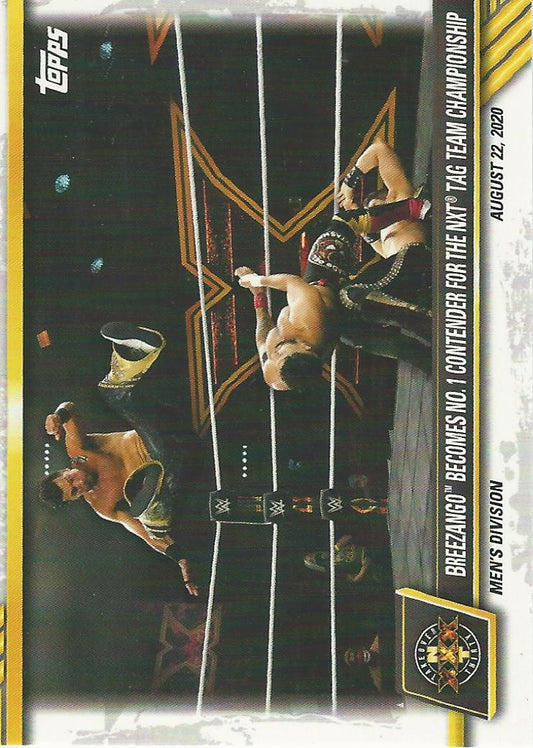 WWE Topps NXT 2021 Fandango #59