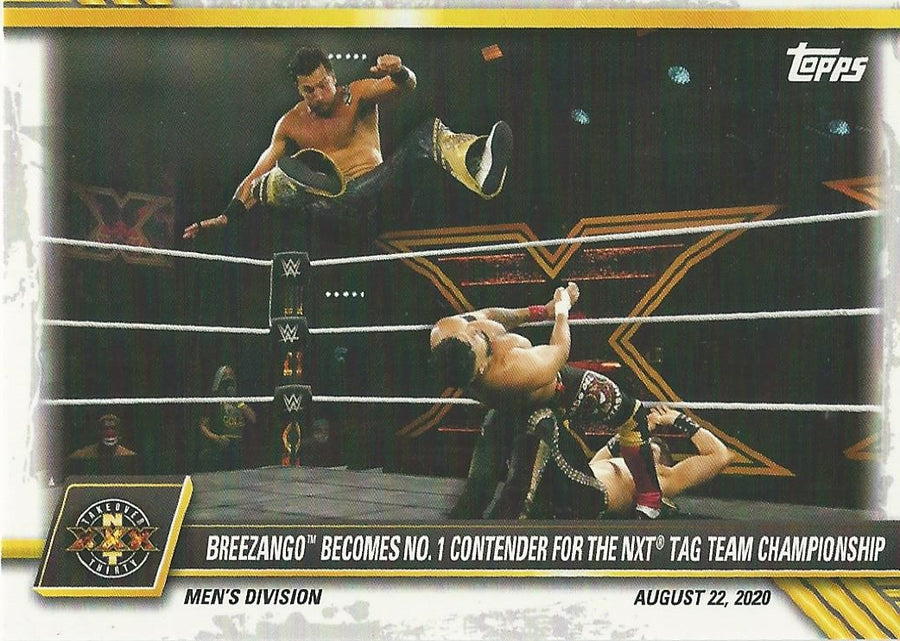 WWE Topps NXT 2021 Fandango #59