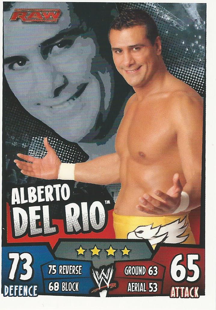 WWE Topps Slam Attax Rumble 2011 Alberto Del Rio #49