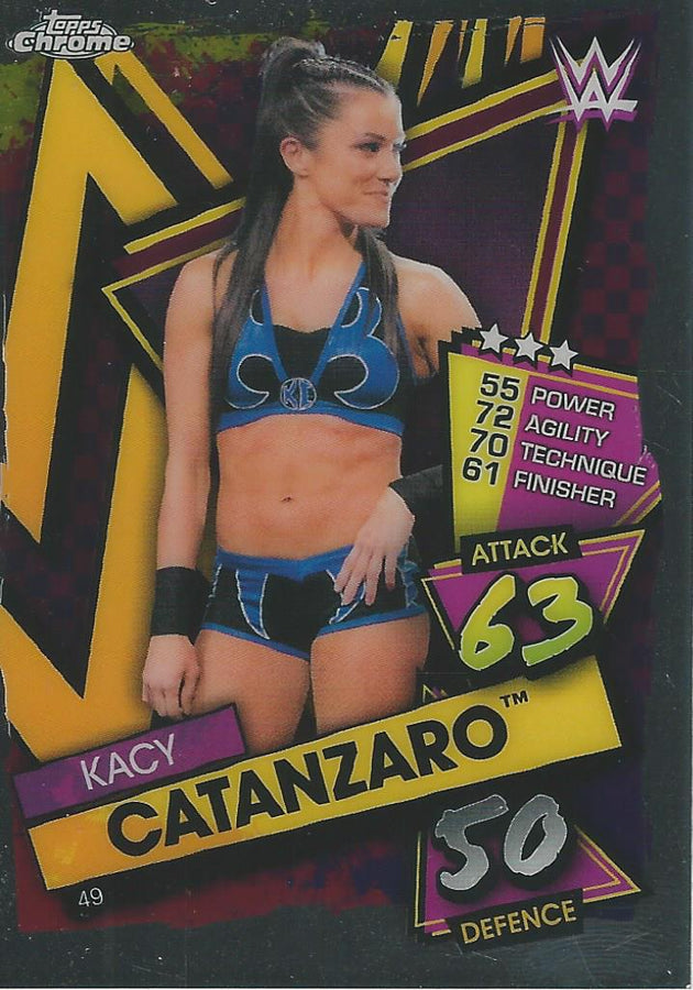 WWE Topps Slam Attax Chrome 2021 Kacy Catanzaro #49