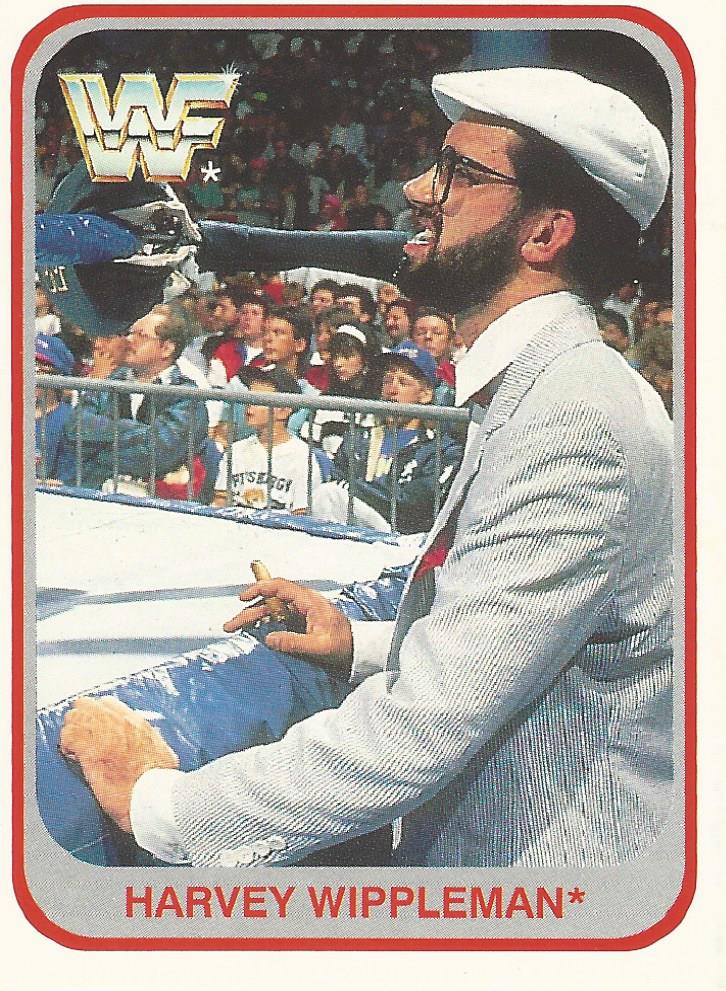 WWF Merlin 1991 Harvey Wippleman #49