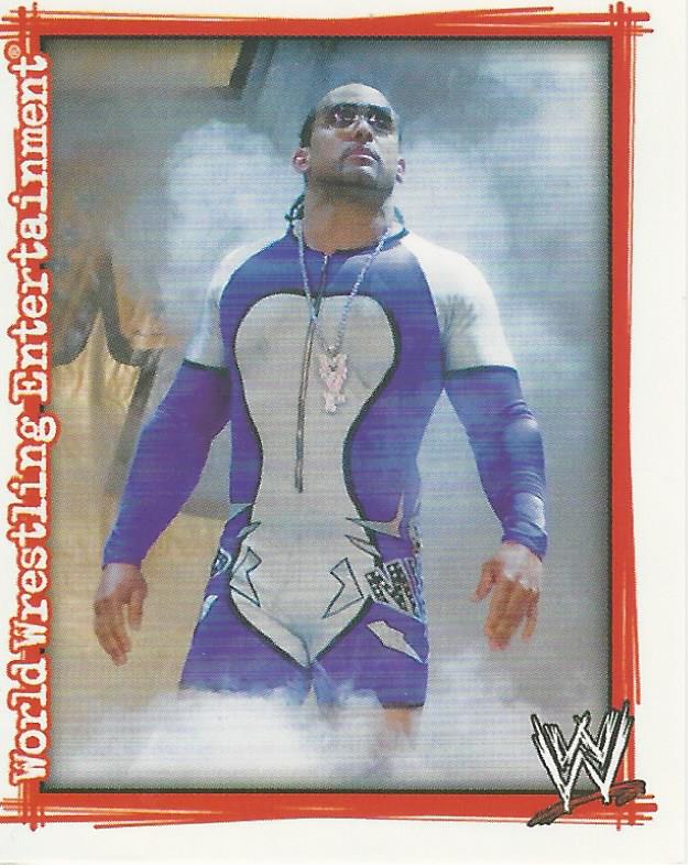 WWE Topps Superstars Uncovered 2007 Sticker MVP #49