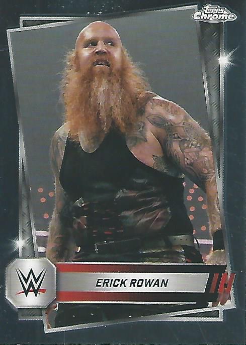 WWE Topps Chrome 2025 Trading Cards Erick Rowan No.49 PW Catalog