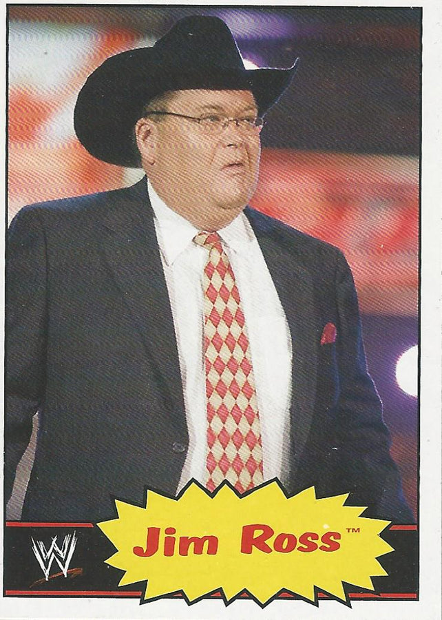 WWE Topps Heritage 2012 Jim Ross #49