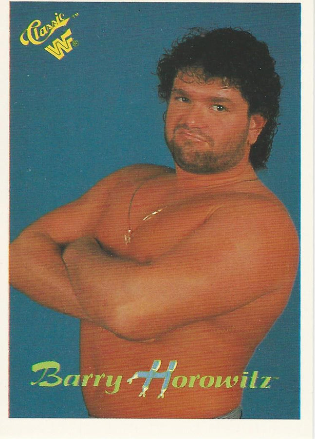 WWF Classic Trading Cards 1990 Barry Horowitz #49