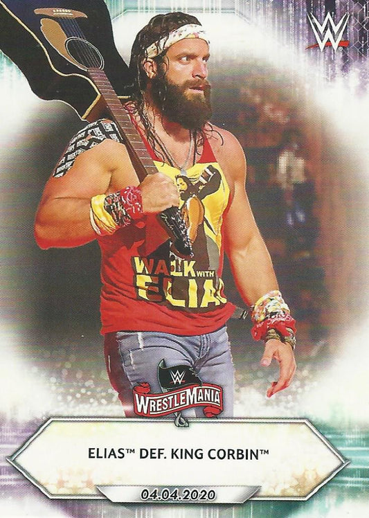 WWE Topps 2021 Elias #49