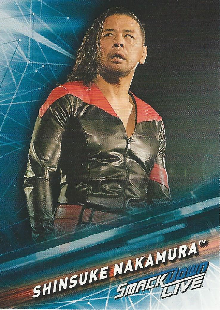 WWE Topps Smackdown 2019 Shinsuke Nakamura #49
