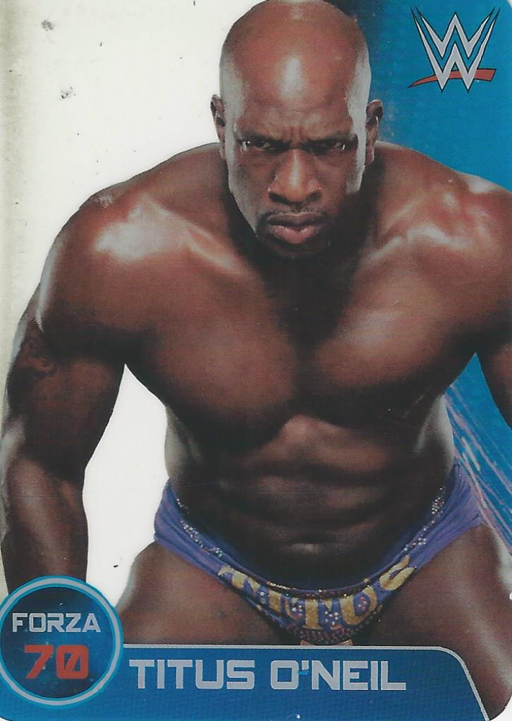 WWE Edibas Lamincards 2014 Titus O'Neil #49