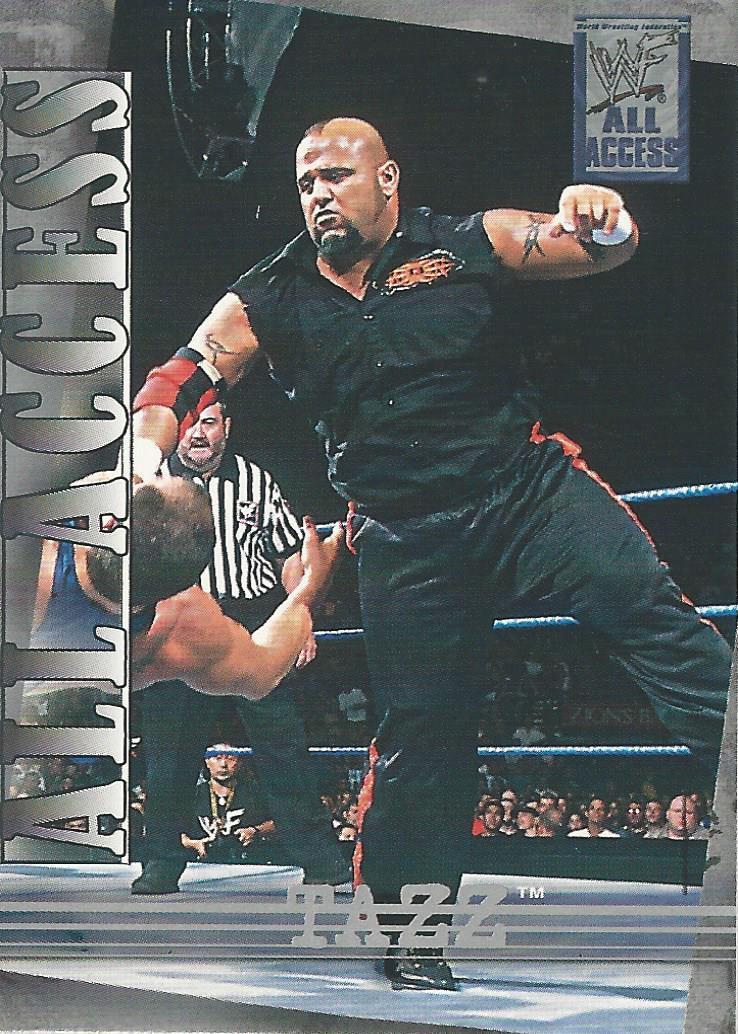WWF Fleer All Access 2002 Tazz #49