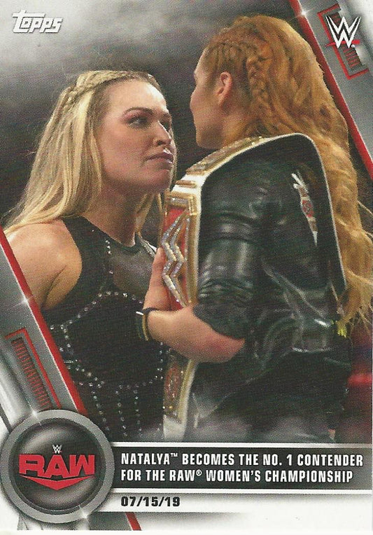 WWE Topps Women Division 2020 Natalya #49