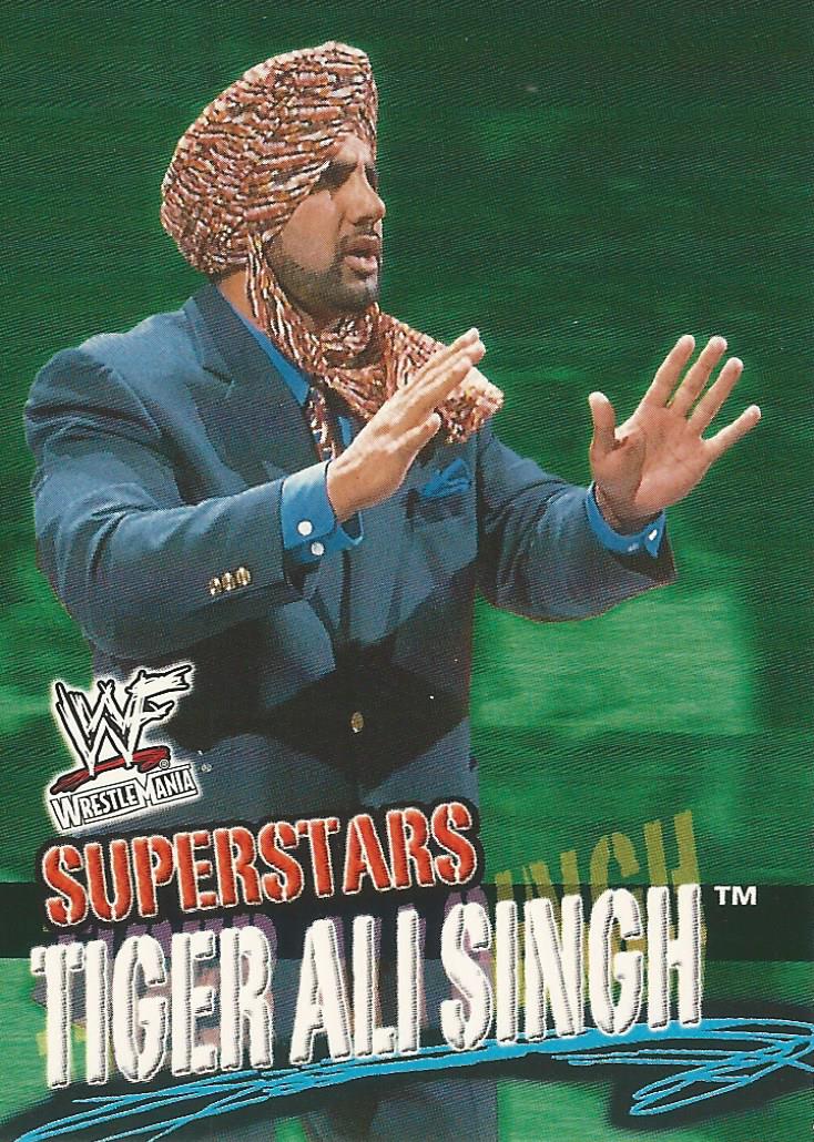 WWF Fleer Wrestlemania 2001 Tiger Ali Singh #49