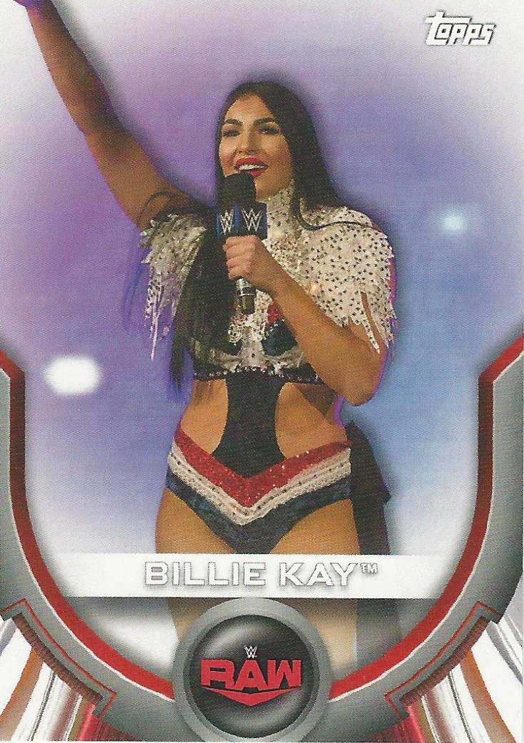 WWE Topps Women Division 2020 Billie Kay RC-9 trading card PW Catalog