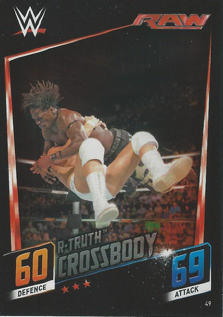 WWE Topps Slam Attax 2015 Then Now Forever R-Truth #49
