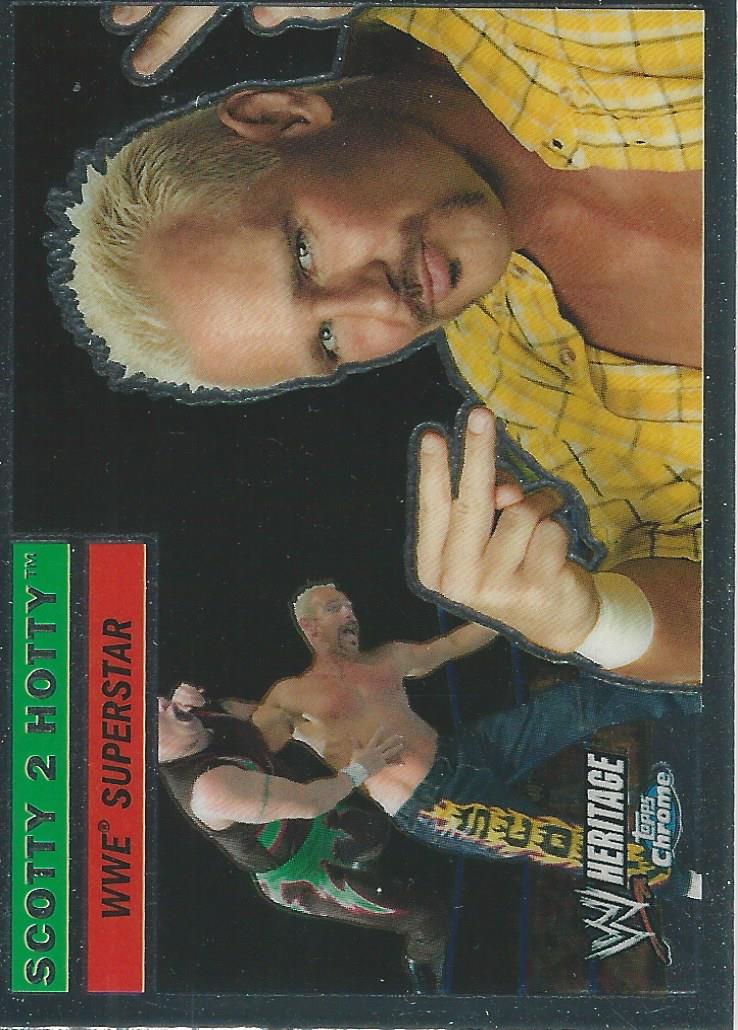 WWE Topps Chrome Heritage 2006 Scotty 2 Hotty #49