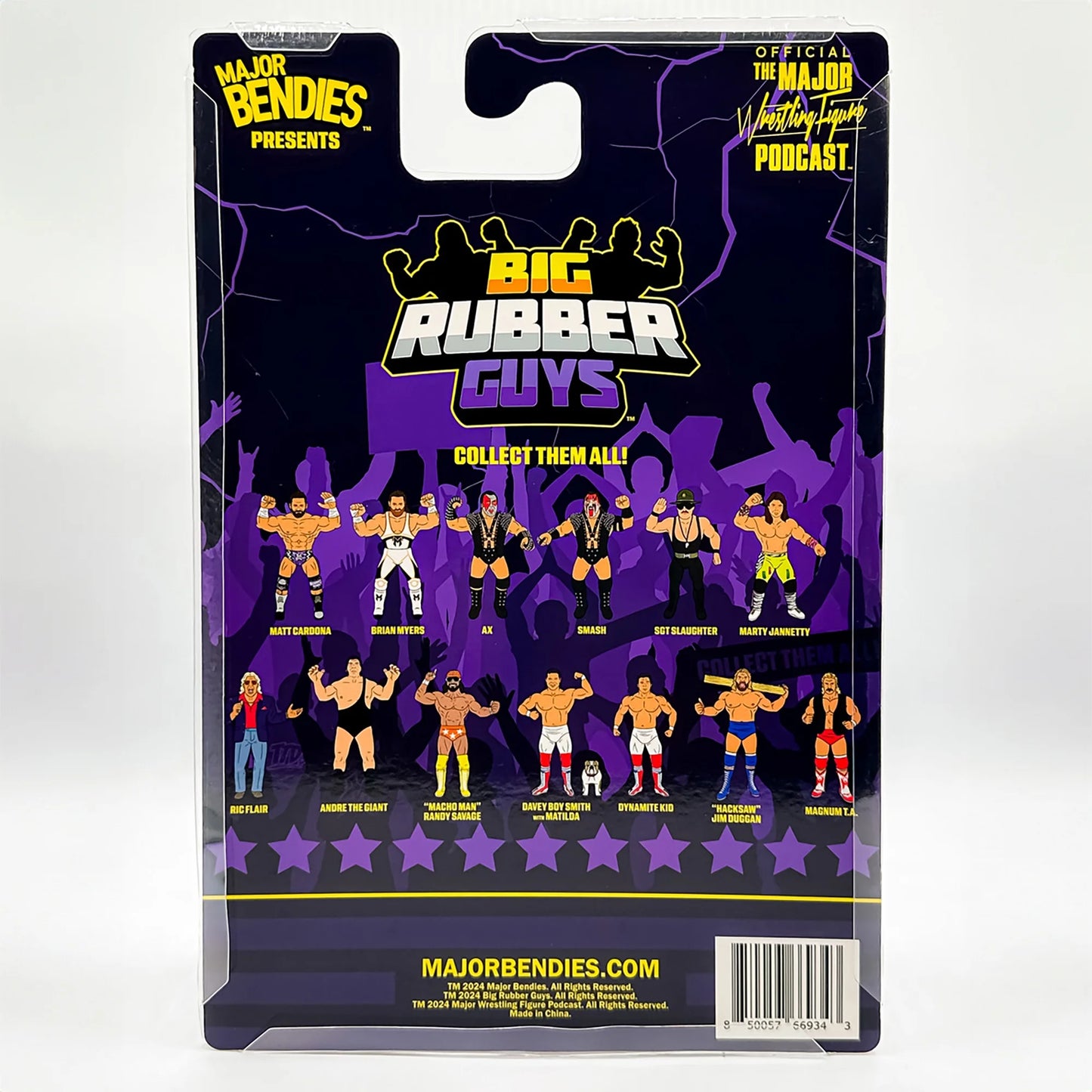 Big Rubber Guys Hacksaw Jim Duggan USA face paint Series 6 Action & Toy Figures PWcatalog
