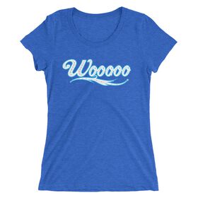 Charlotte Flair "WOOOOO" Women's Tri-Blend T-shirt T-Shirt PW Catalog